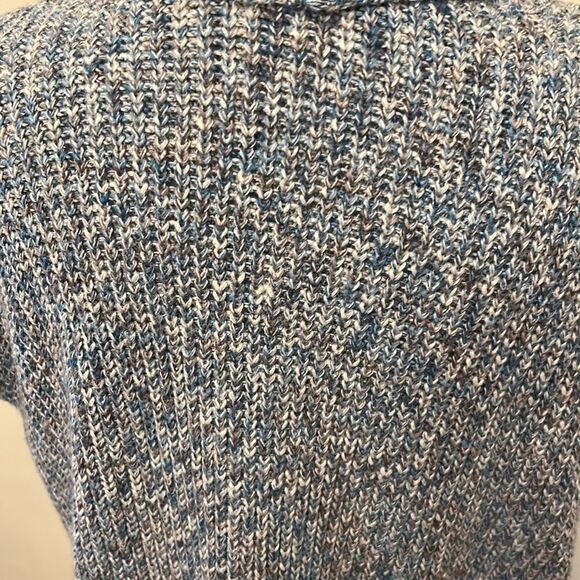 Cabi blue multicolored sleeveless long vest/sweater Size S EUC - Picture 7 of 11